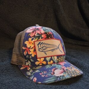 Karma Fishing Mahi Mahi Mesh Snapback Trucker Hat